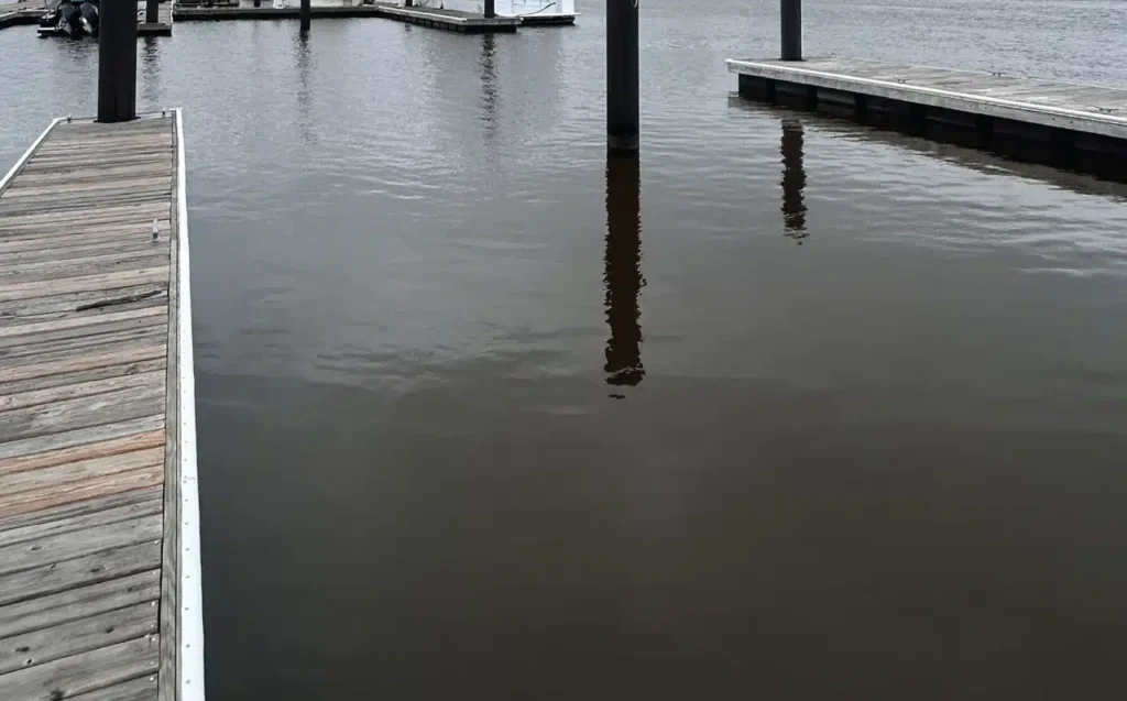 50′ boat slip at Cape Fear Marina