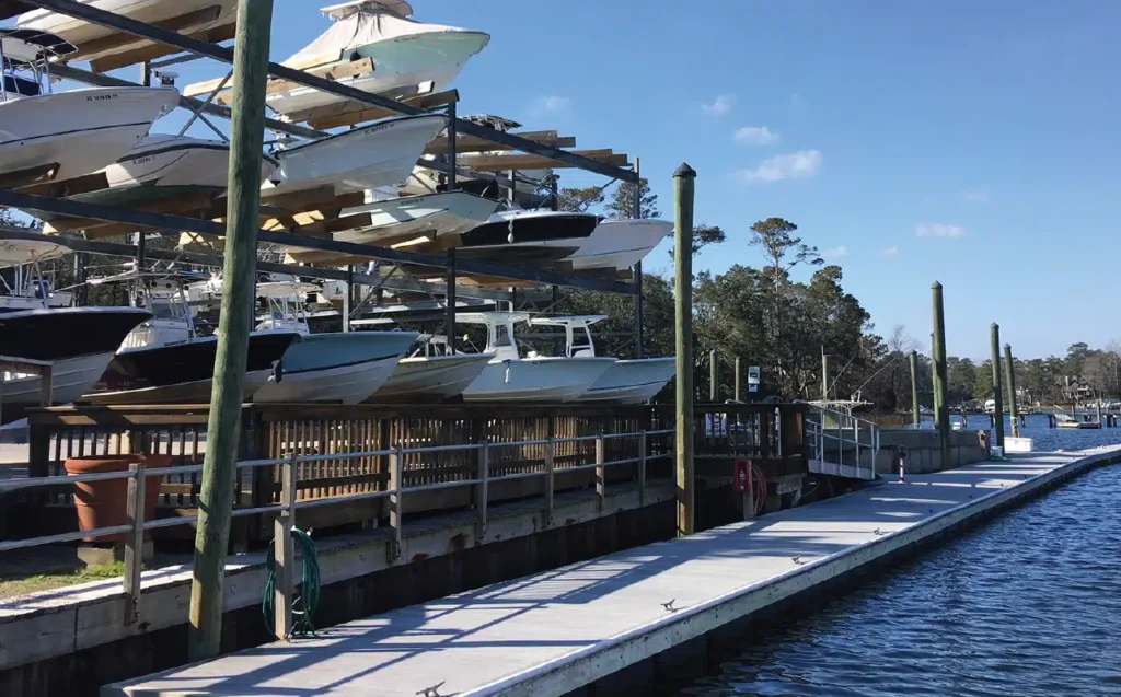 26′ Premium Dry Stack Slip for Sale, Masonboro Yacht Club