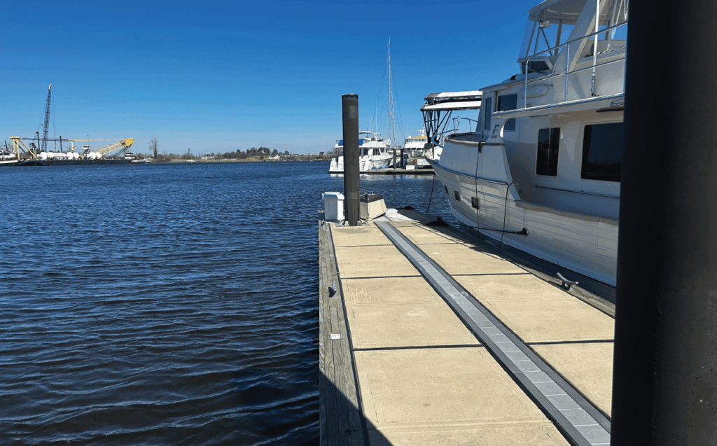 57′ boat slip at Port City Marina