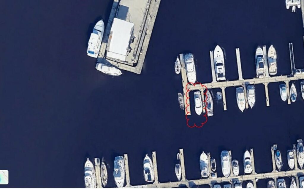 45′ Boat Slip, Only Two-Finger, Port City Marina
