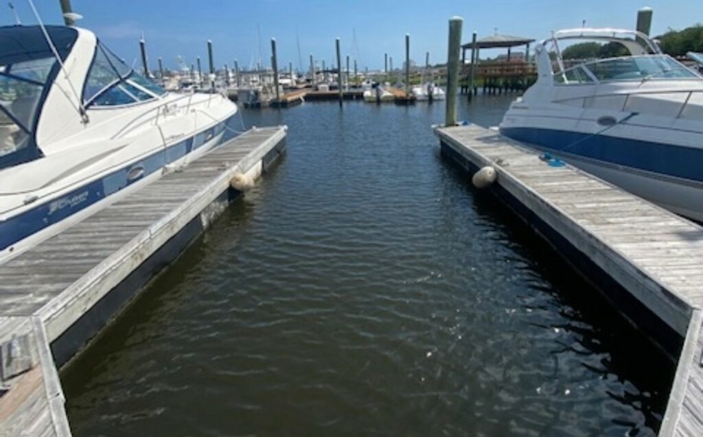 36 Foot Boat Slip For Sale, Waterfronte Villas and Yacht Club Carolina Beach