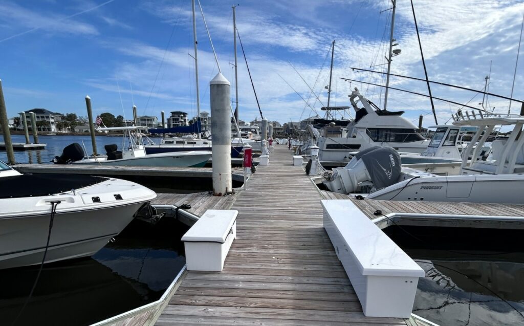 36′ boat slip at Waterfronte Villas & Yacht Club